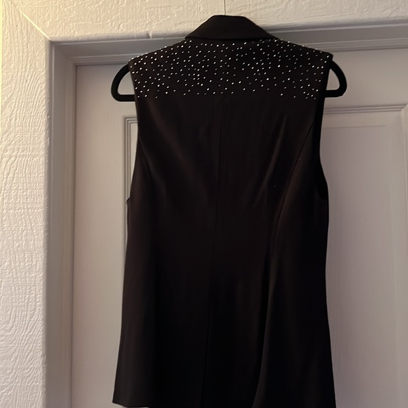 Bebe black studded vest S - Picture 6 of 6